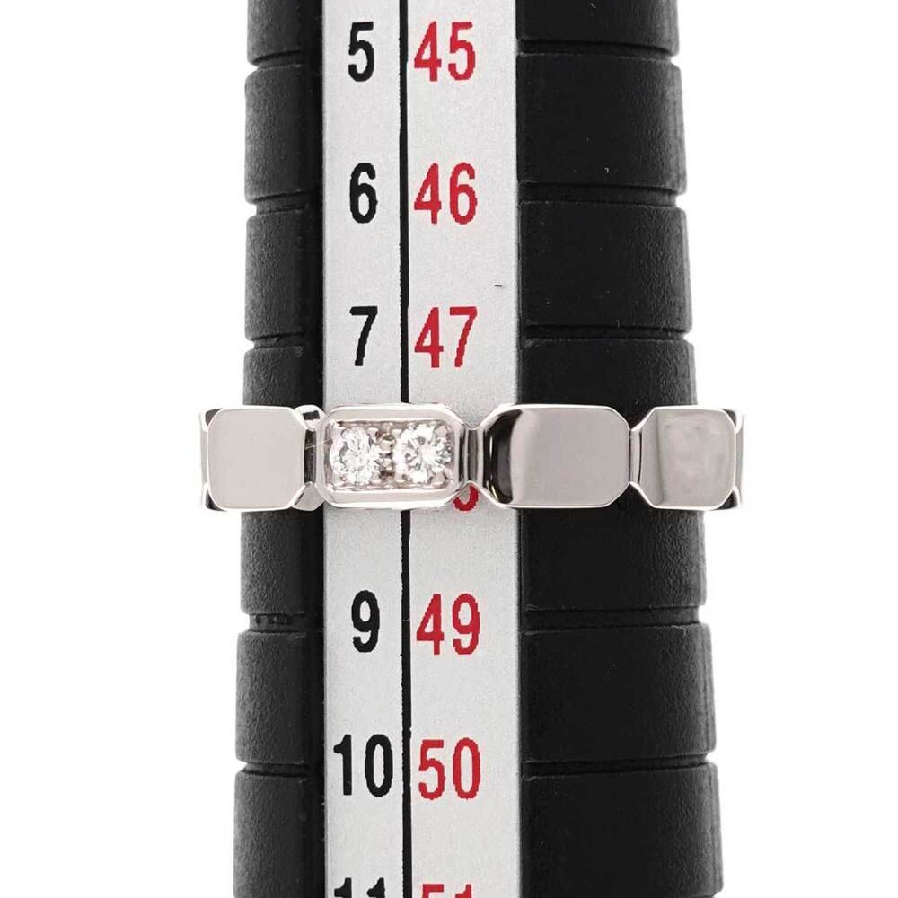 CHANEL Silver Diamond Ring #48 - Picture 7 of 8